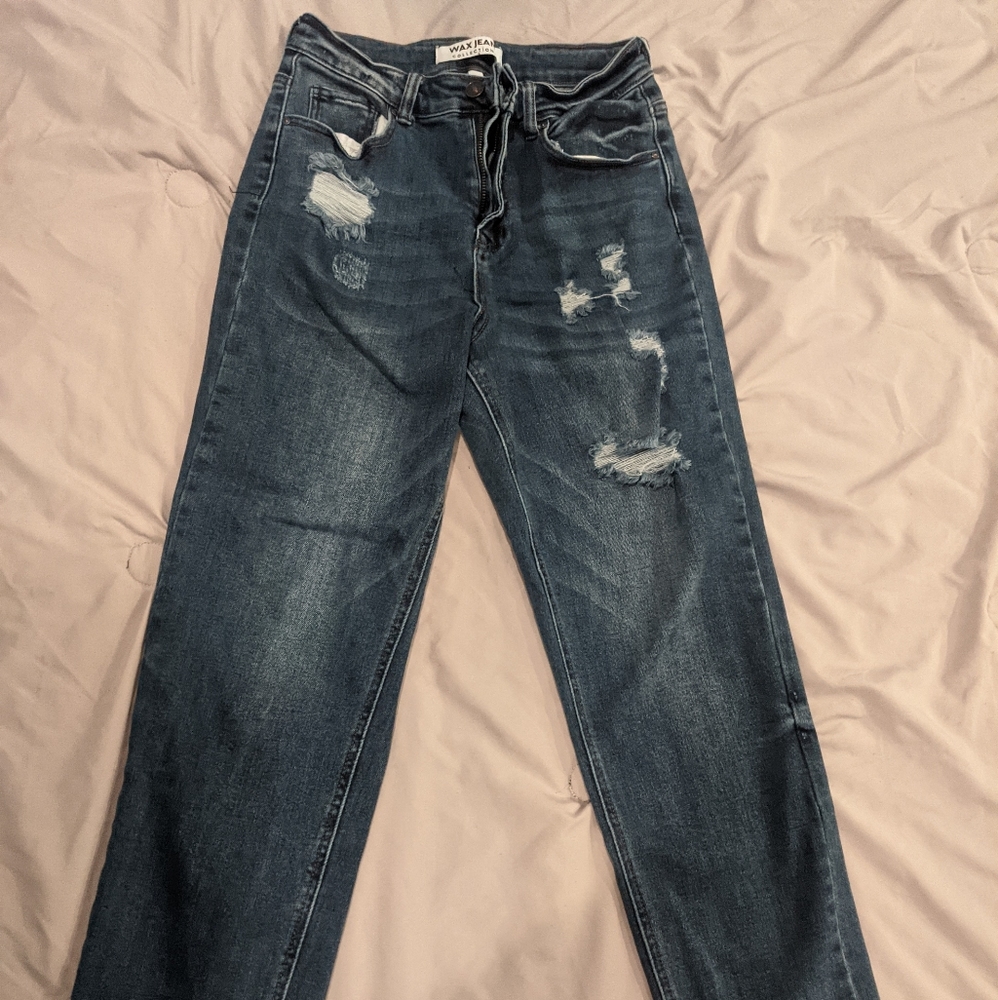 Deleting listing Friday! Wax jeans